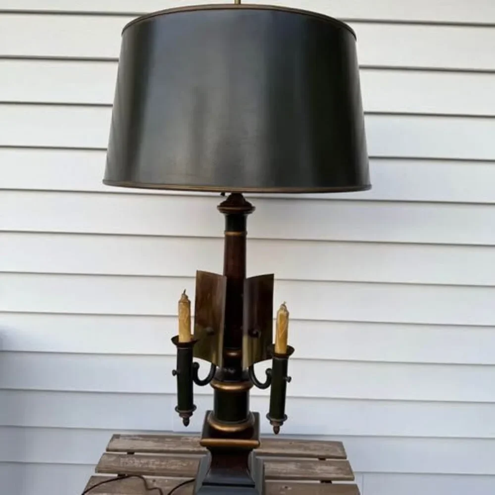 Frederick Cooper Table Lamp Adjustable Candlesticks